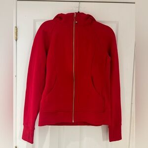 lululemon athletica Red Hoodie
